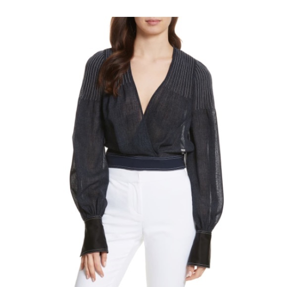 ‼️NWT Diane Von Furstenburg Crop Top‼️ - Picture 1 of 9